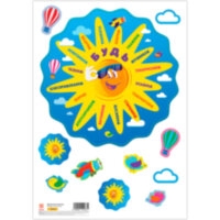 Декор класу сонечко Поради учням НУШ (680х480 мм)