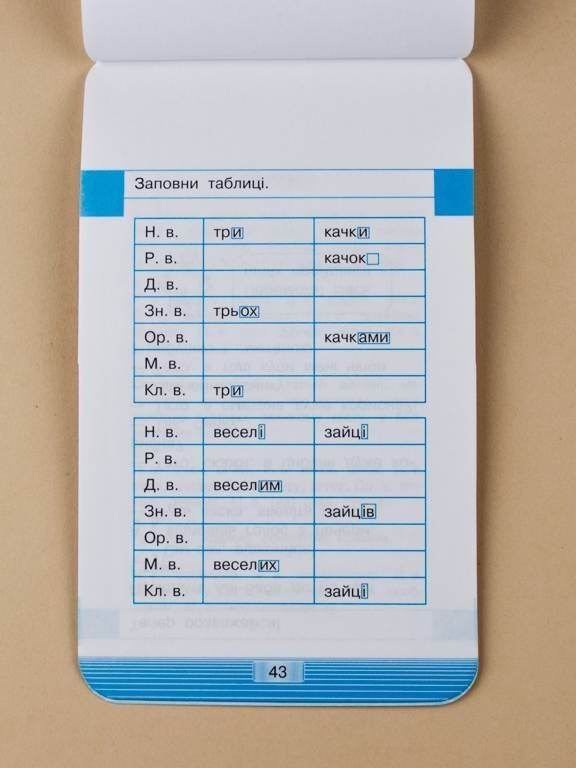 Українська мова. Вiдмiнювання. Смарт тренажер