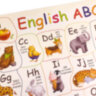Плакат Англійська абетка А2 формату (594х420 мм)