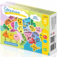 Україна Нескорені міста! Магнітна карта-пазл