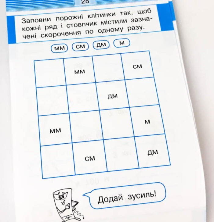 Математика. Міри часу, ваги, довжини. Смарт тренажер