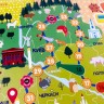 Подорожуємо Україною. Гра-ходилка