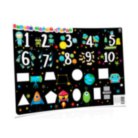 Килимок навчальний Абетка-цифри хлопцям А3 формату (420х297 мм)