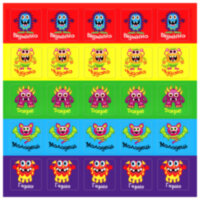 Наліпка Клякса