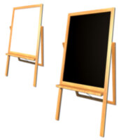 Мольберт дерев'яний двосторонній 58х38 см