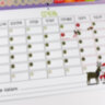 Календар-планер із наліпками. Мій недитячий планер 2022