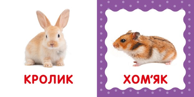 Свійські тварини. Перша книга малюка