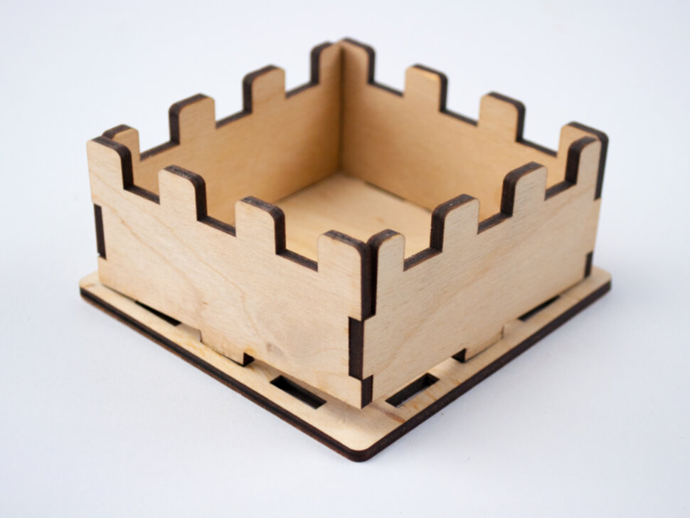 Фортеця дерев'яний 3Д конструктор
